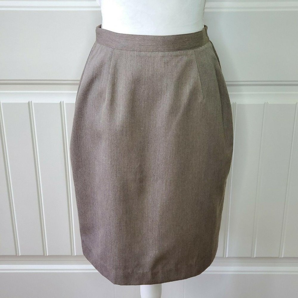 Adolfo Studio Womens Pencil Skirt Lined Career 8